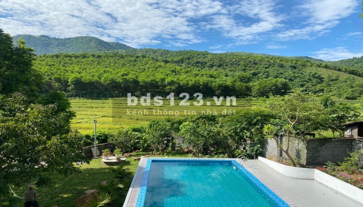 BÁN KHUÔN VIÊN BIỆT THỰ NGHỈ DƯỠNG 5 SAO TẠI LƯƠNG SƠN HÒA BÌNH