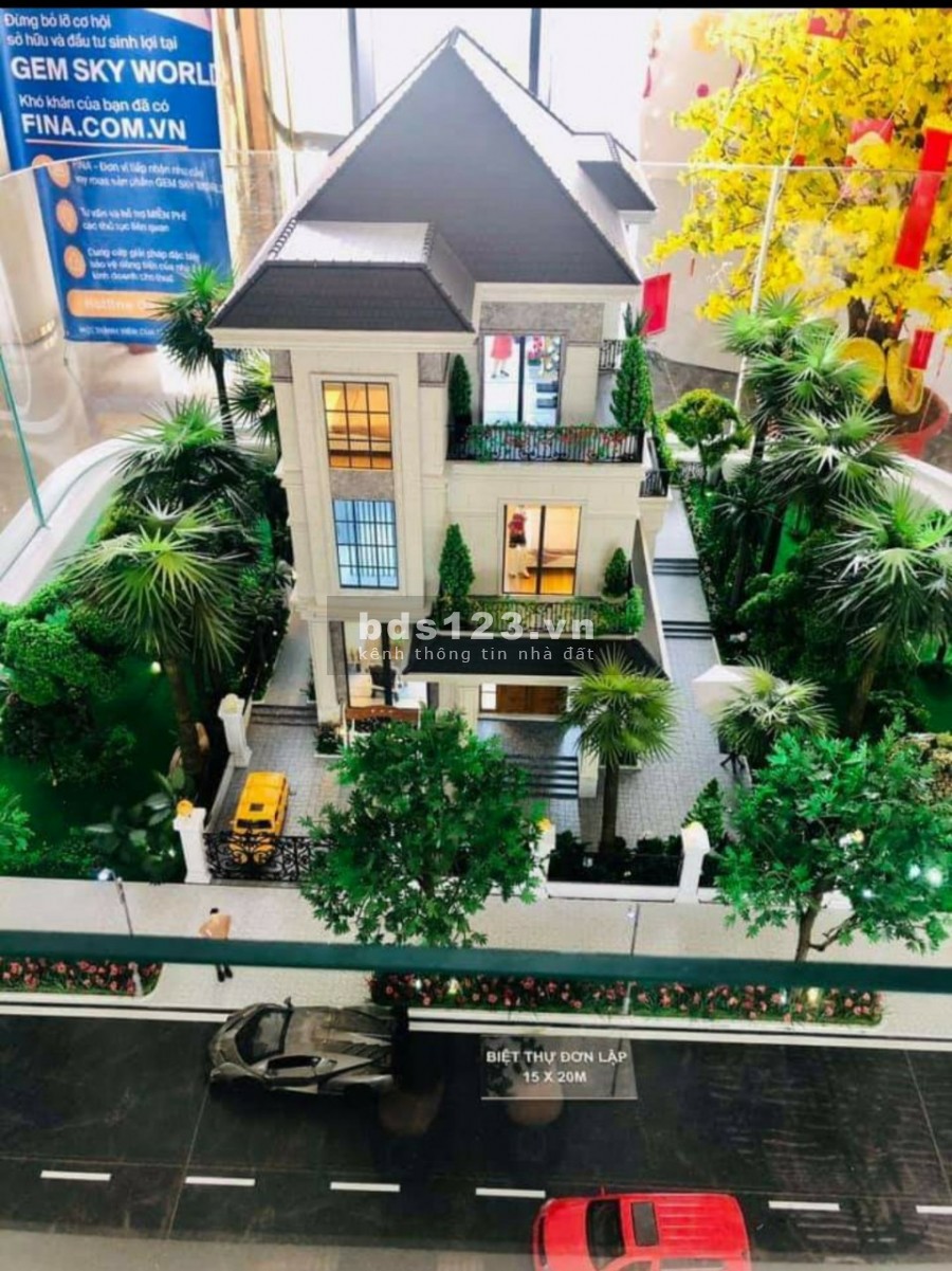 Gem Sky World khu đô thị lớn nhất liền kề sân bay Long Thành - shop house, nhà liền kề chỉ từ 4 tỷ/căn hoàn thiện ngoài