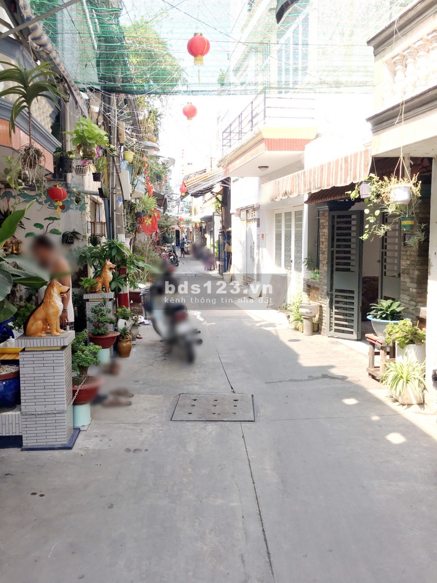 Nhà mới, 1lầu,2pn hẻm rộng 6m, Số 154 Âu Dương Lân P3 Q8