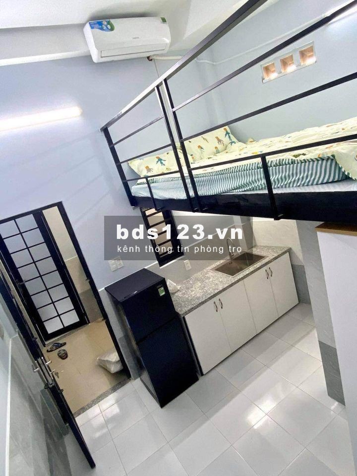 Cho thuê phòng giá sinh viên có gác cao, thang máy, hầm gửi xe quận Tân Bình