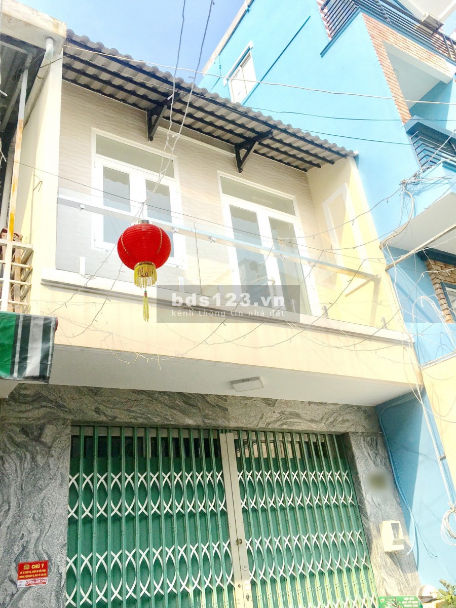 Nhà mới (4.2*12m/1lầu/2pn) hẻm 154 Âu Dương Lân P3 Q8