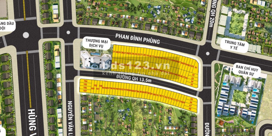 ĐẤT NỀN THỊ TRẤN PHÚ HÒA GIA LAI, DT: 180M2 GIÁ 499TR. SHR ĐƯỜNG 30M LH 0939813696