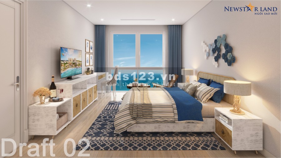 Cần bán Căn hộ chung cư Phú Quốc bàn giao nội thất, diện tích 57.76m2 (2PN) giá 4.7 tỷ