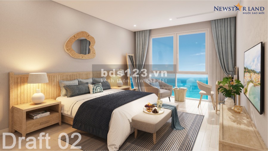 Cần bán Căn hộ chung cư Phú Quốc bàn giao nội thất, diện tích 57.76m2 (2PN) giá 4.7 tỷ