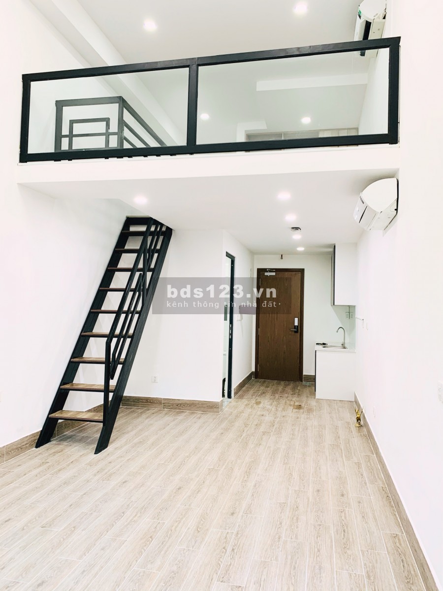 Cho thuê căn officetel Millennnium có gác diện tích tổng 50m2, giá thuê 12,5tr