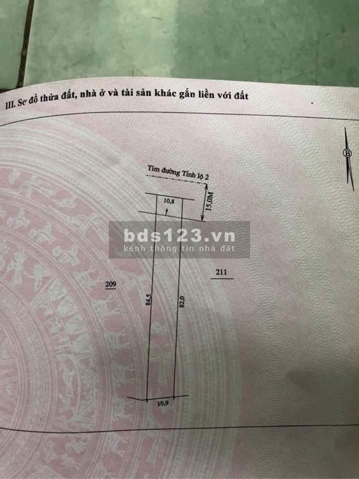 Bán đất mặt tiền Tỉnh Lộ 2 xã Diên Thọ có thổ cư giá…