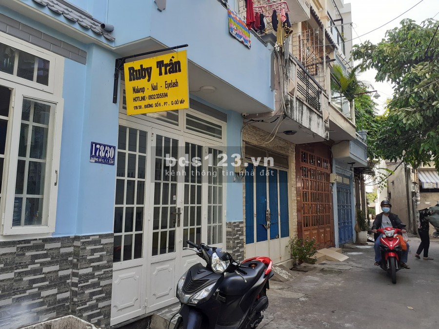 BÁN NHÀ PHƯỜNG 3, GÒ VẤP, 3 TẦNG GIÁ 2TỶ 65.