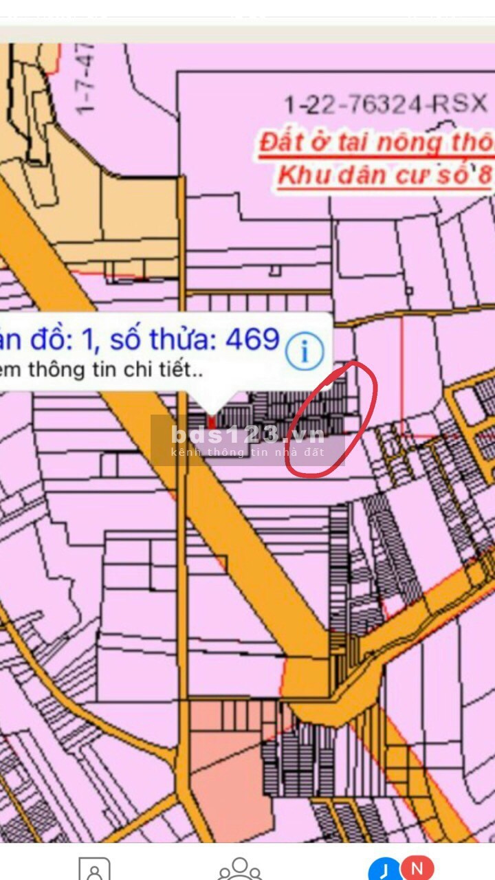 ĐẤT CHÍNH CHỦ SỔ RIÊNG TAM PHƯỚC gần VÒNG XOAY 60M 700TR