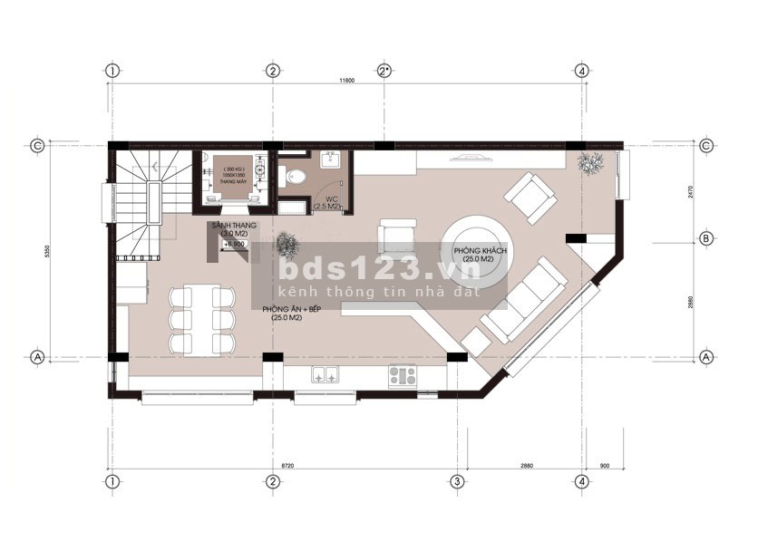 Bán nhà C4 58m2 Phúc Đồng, ngõ 3m, gần chợ, trường học, công viên bán lỗ chỉ hơn 40tr/m2