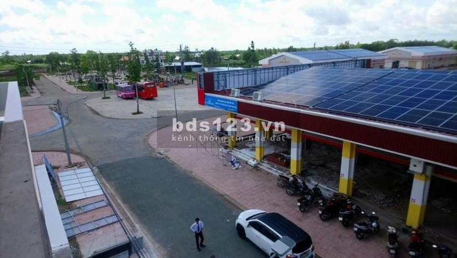 Bán đất mặt tiền chợ thị trấn Thạnh Phú-Gía gốc CĐT