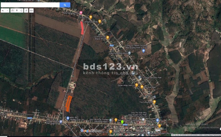 Bán đất ở đô thị kề cạnh sân bay Pleiku, Gia Lai. 499 Triệu/200m2 đường rộng 32m