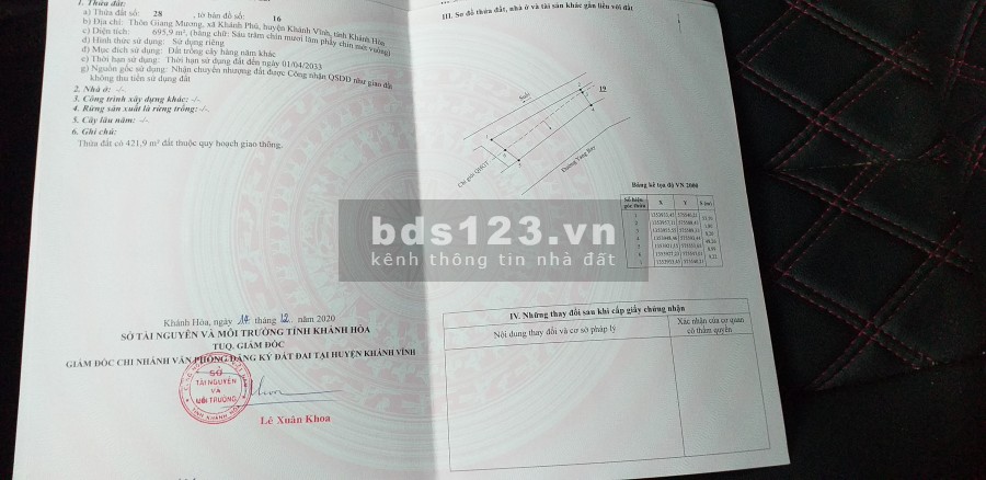 Đất mặt tiền đường nhựa yangbay giá rẻ