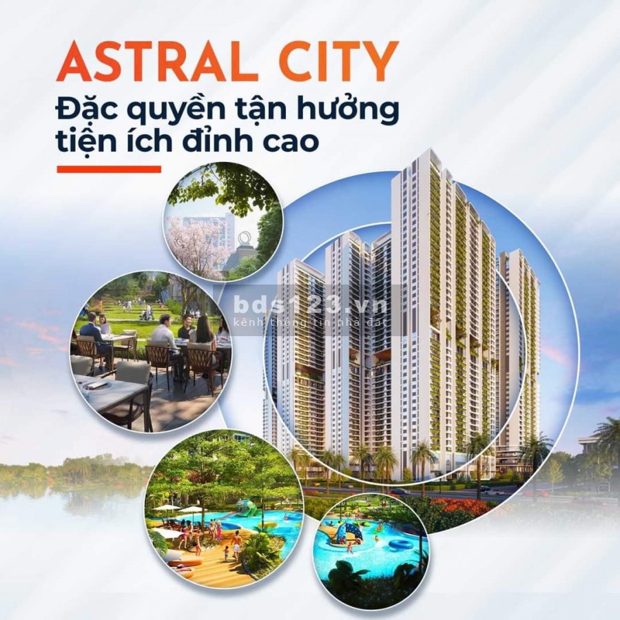 Căn hộ cao cấp Astral City 55m2 2PN, nội thất Rita Võ. TT cực hot chỉ 1%