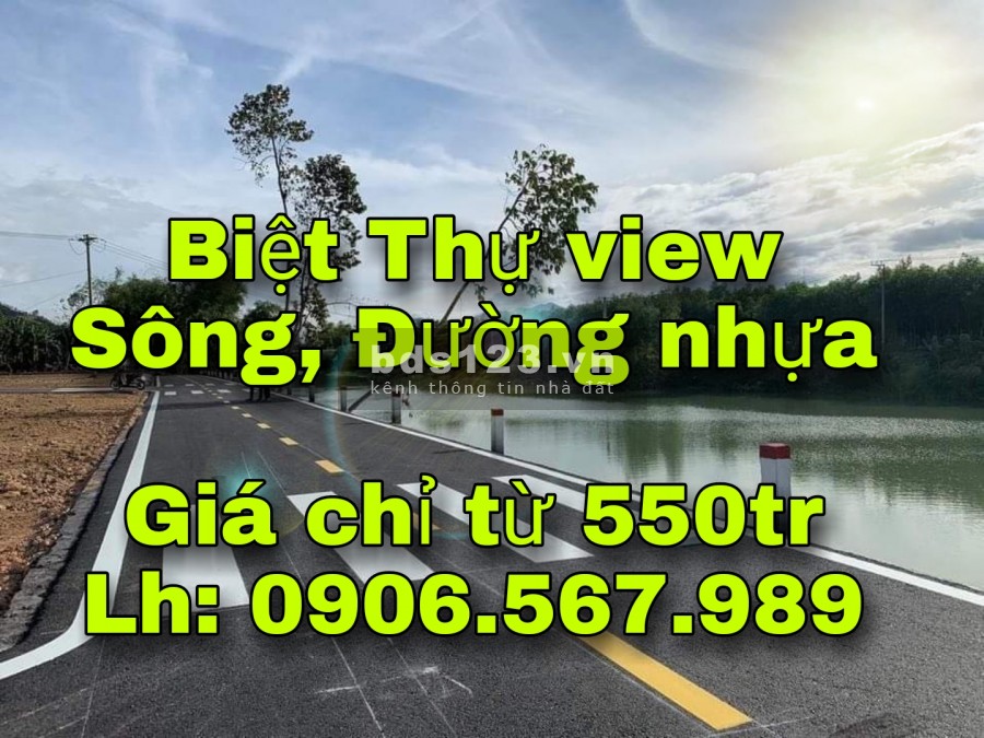 Chương trình tri ân khách hàng cuối năm! bán gấp lô đất view trực diện sông siêu rẻ!