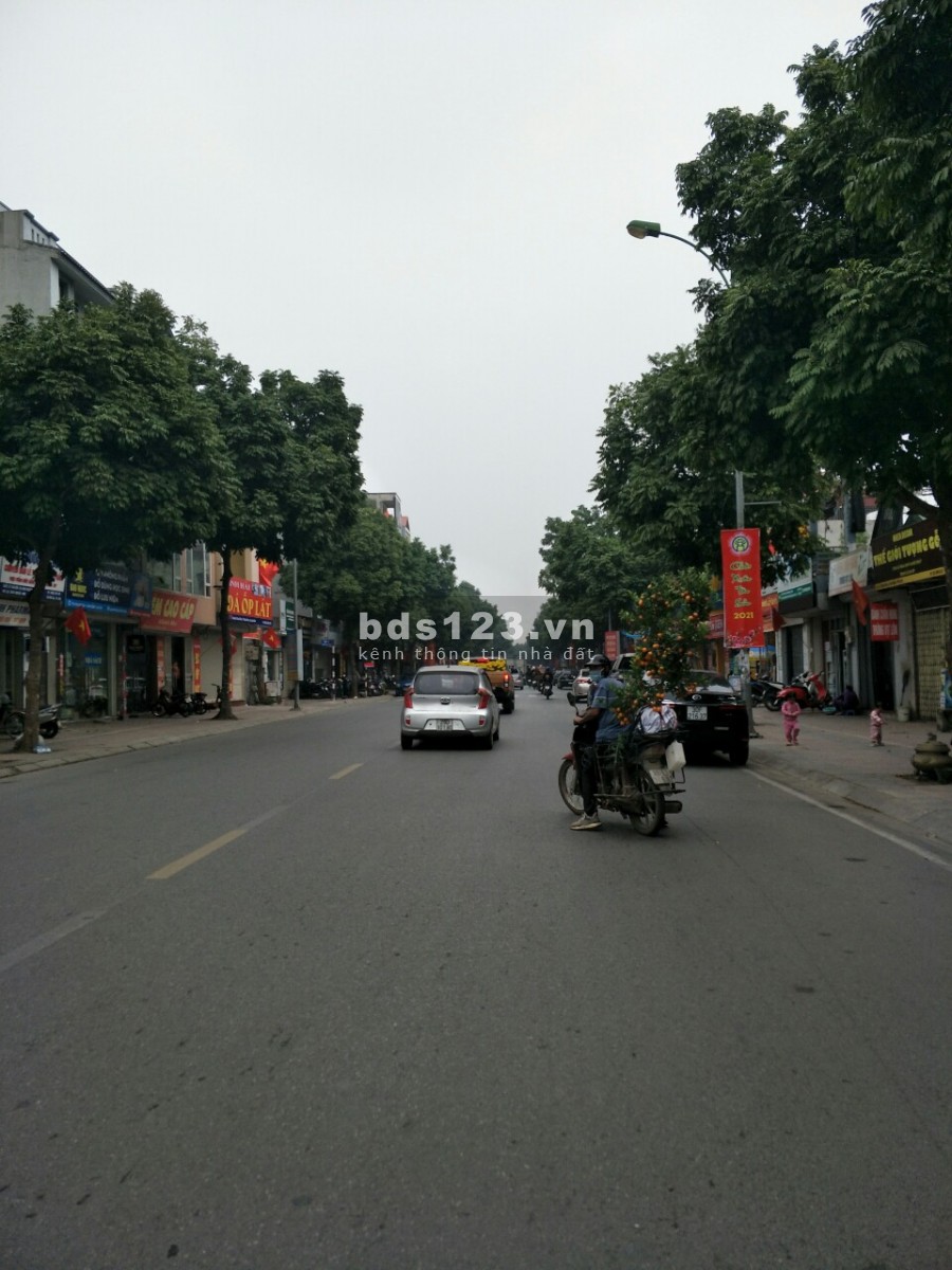 Bán nhà mặt Phố Thạch Bàn, Q. Long Biên 75m2, 1T, MT 5M. Kinh doanh, Vỉa hè rộng 5m.
