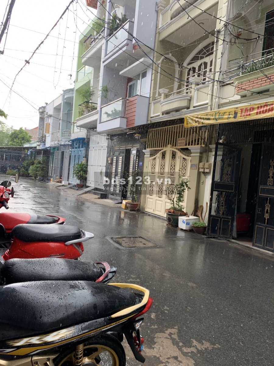 Cho thuê nhà NGUYÊN CĂN MẶT TIỀN HẺM 8M THÔNG 4 HƯỚNG KHU VIP PHƯỜNG 15 QUẬN TÂN BÌNH