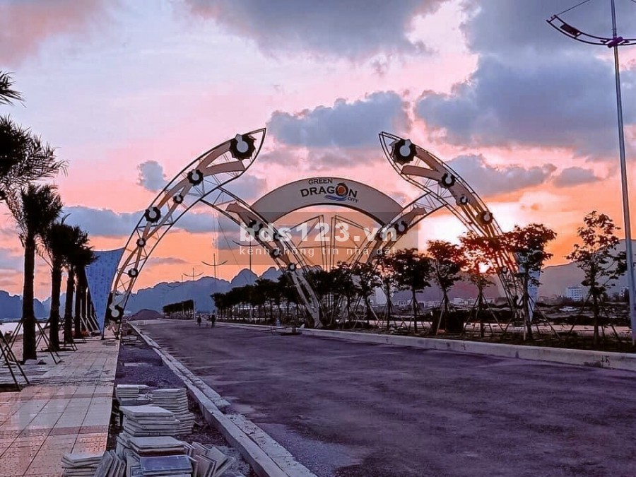 Dự án green dragon city nằm trên trục đường bao biển