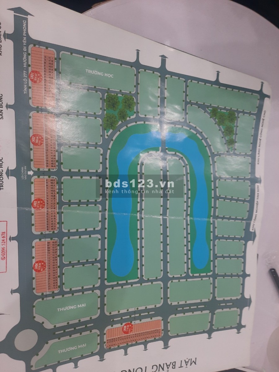 MỞ BÁN ĐẤT NỀN ĐỒNG KỴ, THỊ XÃ TỪ SƠN, BẮC NINH. SỔ ĐỎ LÂU DÀI, HẠ TẦNG HOÀN THIỆN