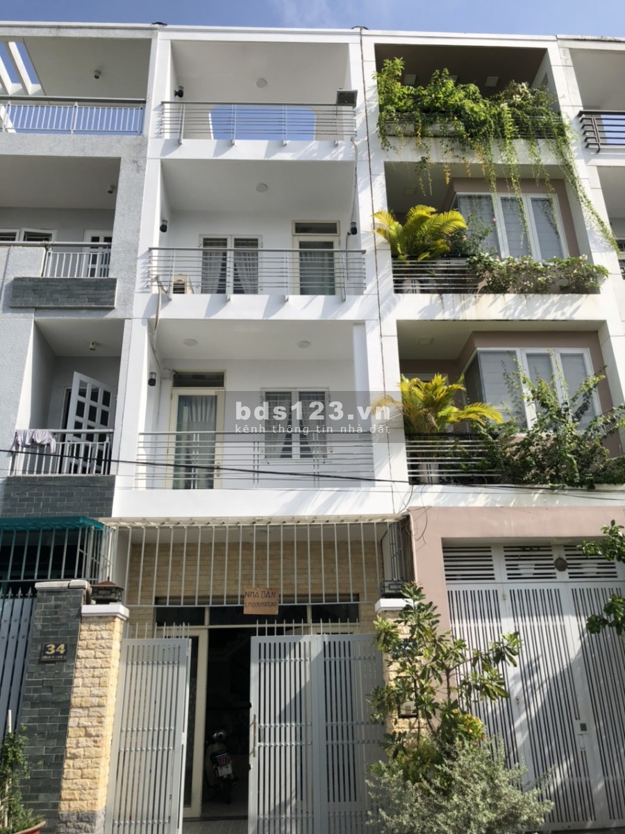 NHÀ NGUYÊN CĂN KHU APAK QUẬN 2, 5X20M, 3 LẦU, 5PN, CÓ MÁY LẠNH, GIÁ 34 TRIỆU/THÁNG