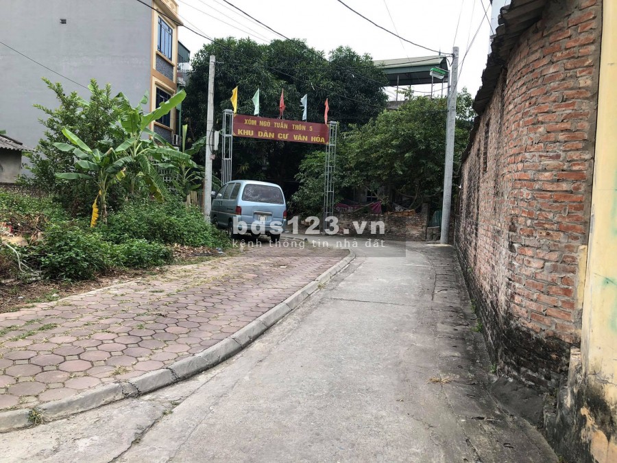 Chỉ 1.25 tỷ sở hữu ngay Mảnh đất 46.3m tại Kiêu Kỵ-Gia Lâm