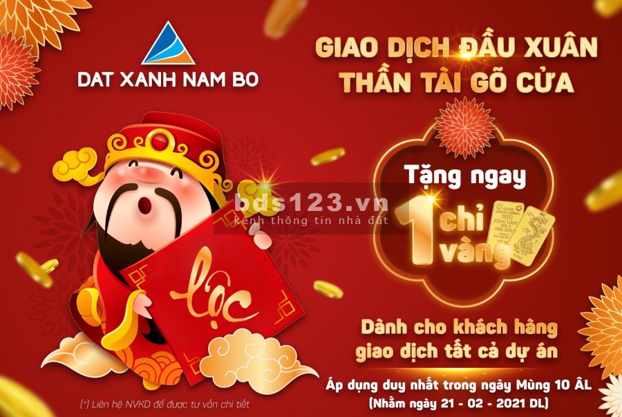 Đất nền giá rẻ đón Lộc vàng nhận xe sang