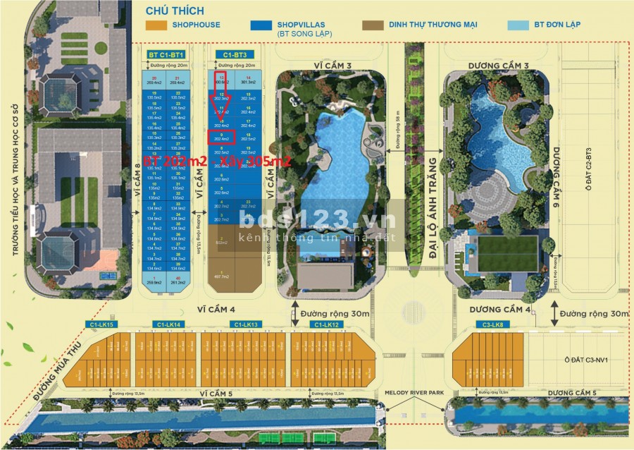 CỰC SỐC, BIỆT THỰ AN LẠC SYMPHONY 202M, GẦN CLUBHOUSE, CÔNG VIÊN, TẶNG MERCE E200 CK 10%