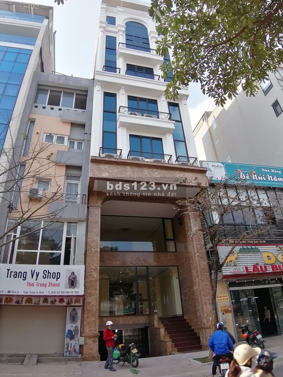 Bán tòa nhà mặt phố Thượng Đình Nguyễn Trãi DT100m2* 9 tầng Mt 7m giá 40 tỷ