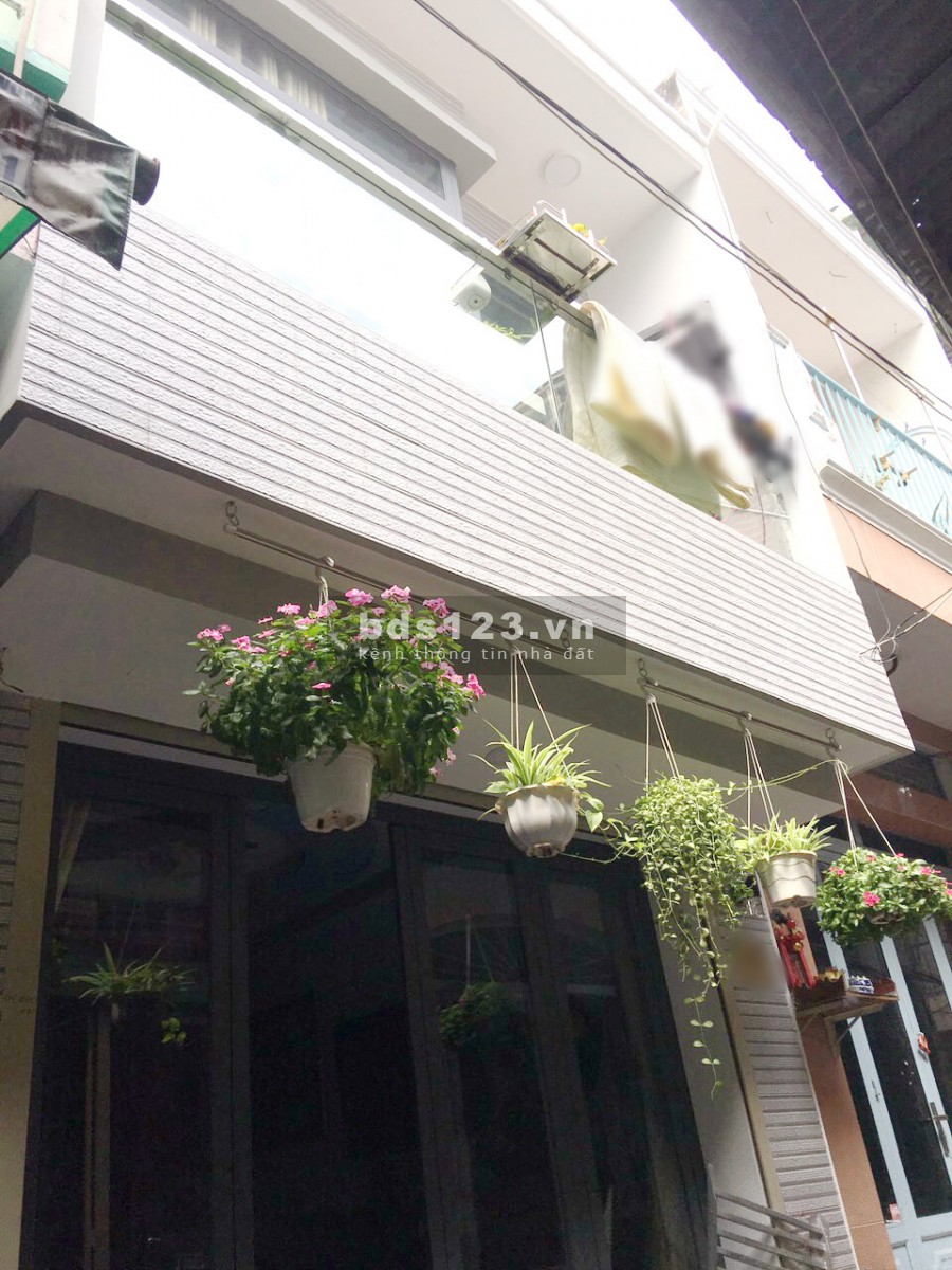 Nhà mới lầu 3pn (vào ở ngay) hẻm Nguyễn Thị Tần P1 Q8