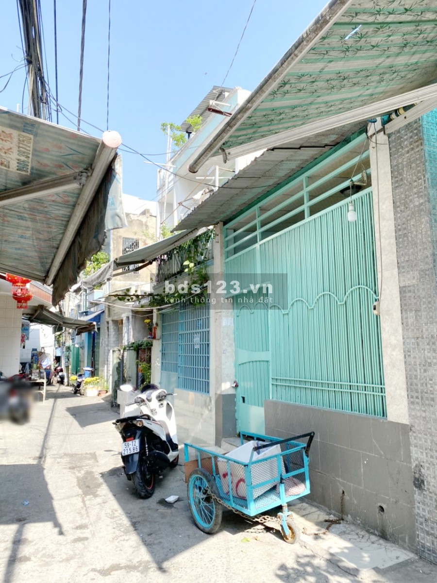 Nhà cấp 4/3.66*15m/nở hậu hẻm378 Dương Bá Trạc Phường 1 Quận 8 - Mr Hà
