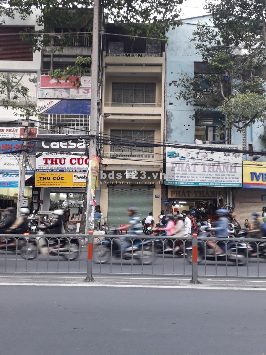 Cho thuê nhà mặt tiền Vườn Lài - Lũy Bán Bích (5x25) trệt lầu giá 26 triệu /tháng