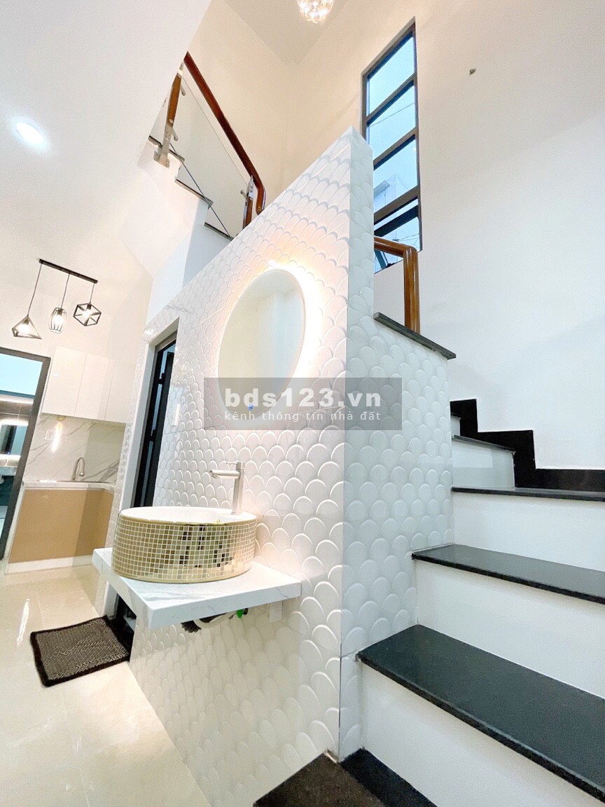 3*20m nở hậu 4.3m nhà mới 1 lầu Phạm Hùng Phường 9 Quận 8 - Ms Thùy