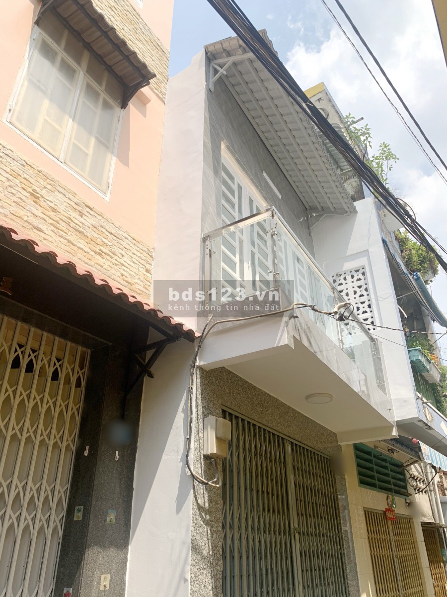 Nhà mới (3.7*9.5m/NH4.6m/lầu) hẻm Minh Phụng P10 Q11