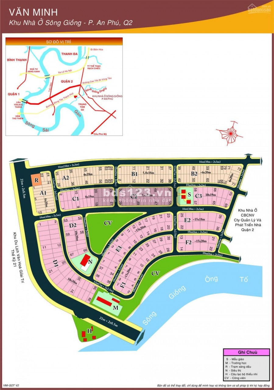 BÁN ĐẤT DỰ ÁN VĂN MINH QUẬN 2, 254M2 GIÁ 29 TỶ