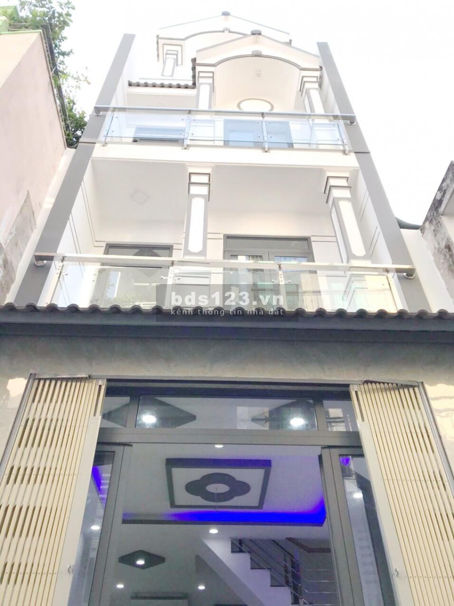 Nhà mới (4.1 x 11m) 2 lầu, hẻm xe hơi 158 Bùi Minh Trực P5 Q8