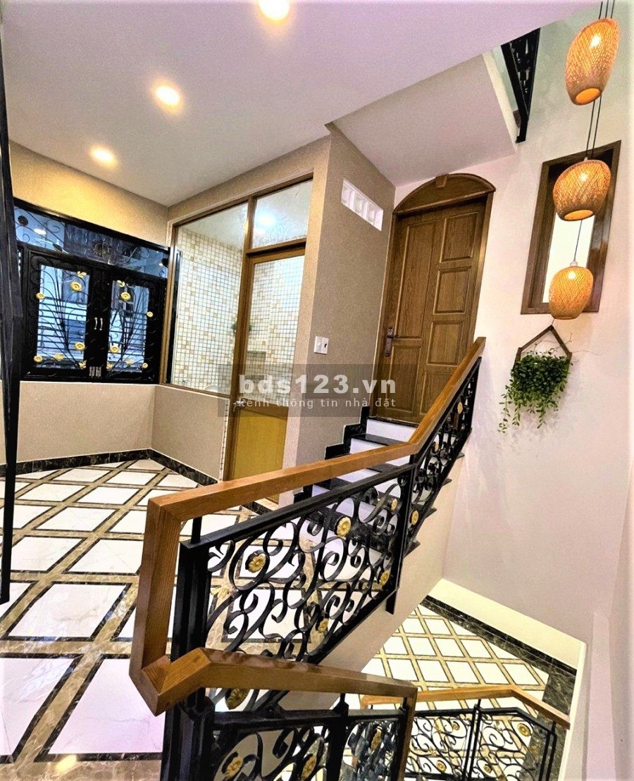 Bán nhà Đẹp 3 tầng, 7x4m gần Cầu Hậu Giang Q6, hẻm thông_3ti65