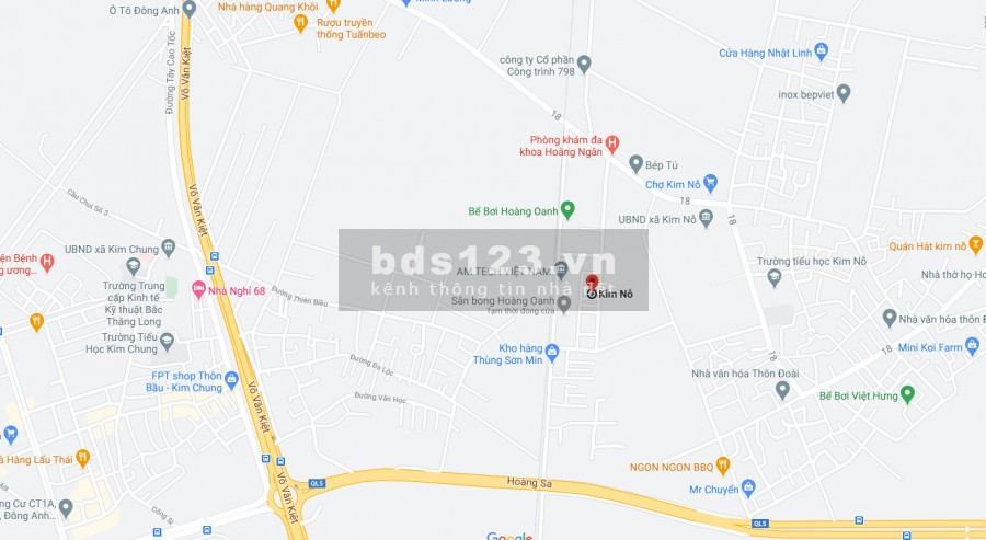 BÁN ĐẤT THÔN CẦU (KIM NỖ, ĐÔNG ANH, HÀ NỘI)