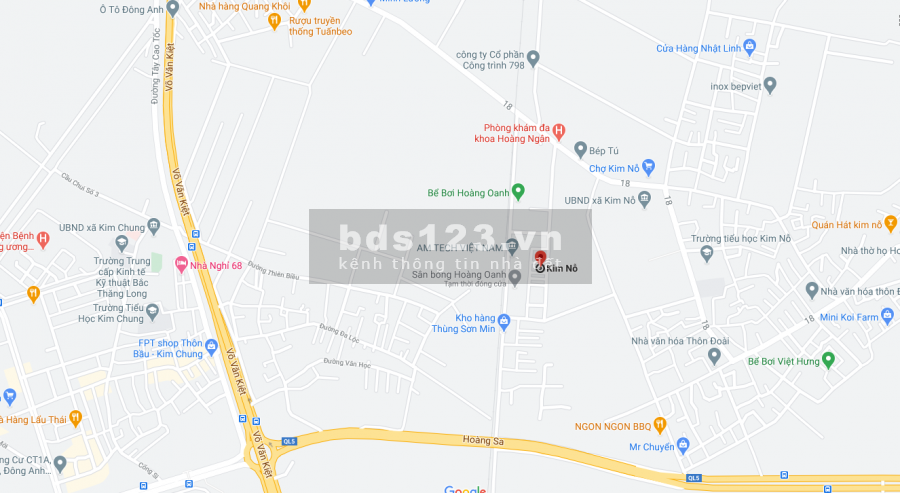 BÁN ĐẤT TẠI KIM NỖ - ĐÔNG ANH - HÀ NỘI. L/H: 0963 20 93 93