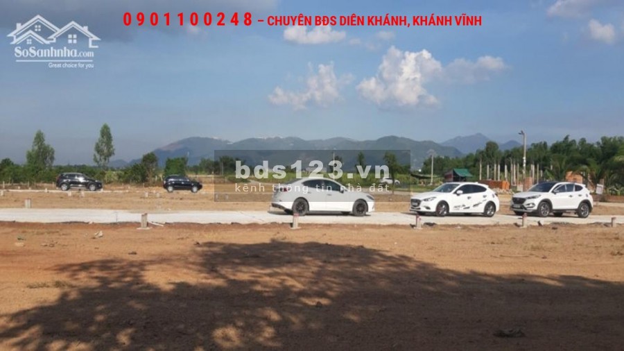 Đất nền sổ đỏ ven Tp. Nha Trang giá 450 Triệu