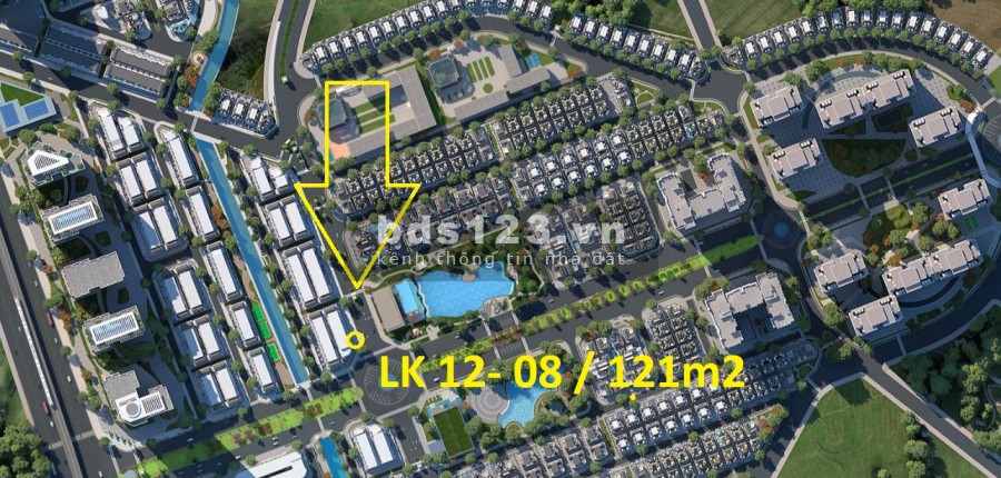 ĐỘC, BÁN LIỀN KỀ AN LẠC SYMPHONY 121M, ĐƯỜNG 30, VIEW CÔNG VIÊN CLUBHOUSE, 24T 0% LS GIÁ GỐC CĐT