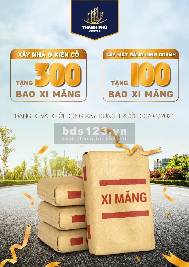 Mua đất đẹp - tặng xi măng xây nhà