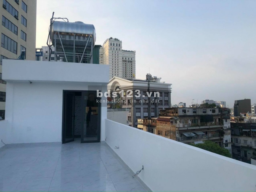 CHO THUÊ MẶT BẰNG NGUYÊN CĂN 7 TẦNG MẶT TIỀN Q3 MỚI XÂY