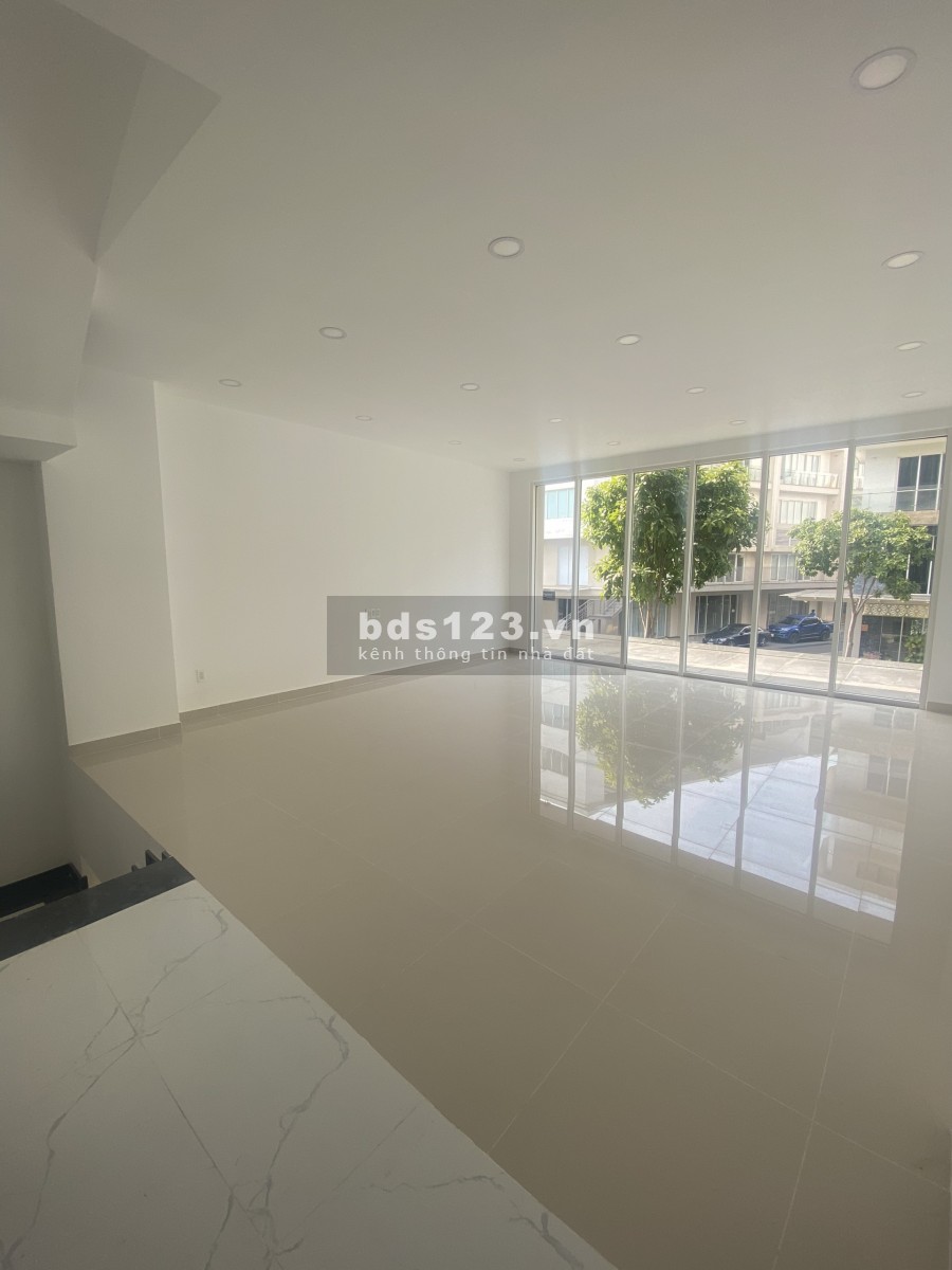 Cho Thuê Nhà nguyên căn làm Văn phòng gồm Hầm 4 sàn 400m2 Khu đô thị Sala Thủ Thiêm Quận 2