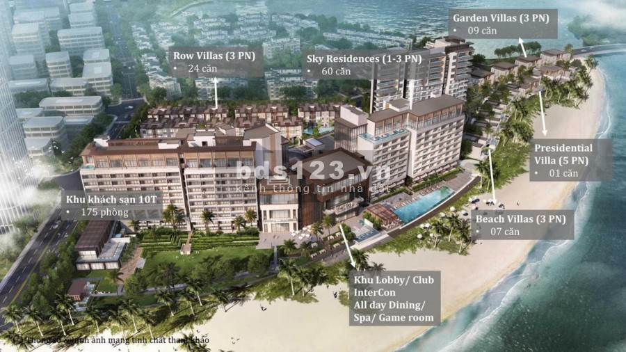 Biệt thự biển mang thương hiệu InterContinental tại Hạ Long
