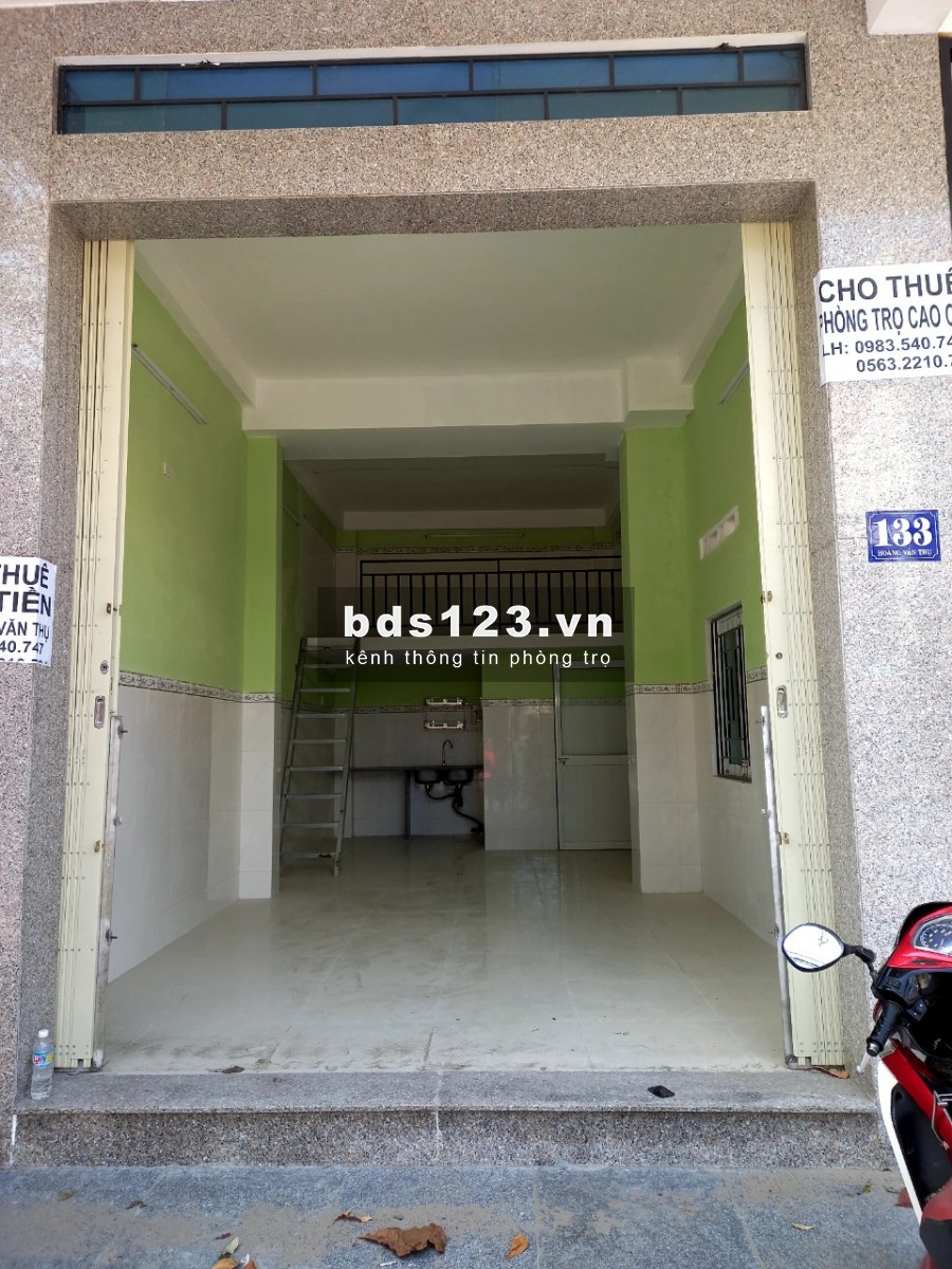 Cho thuê MT kinh doanh và phòng trọ cao cấp mới vừa xây xong 133 Hoàng Văn Thụ