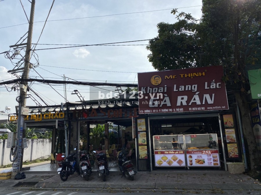 Bán mặt tiền kinh doanh đa ngành nghề sầm uất đường số 3 Trường Thọ quận Thủ Đức
