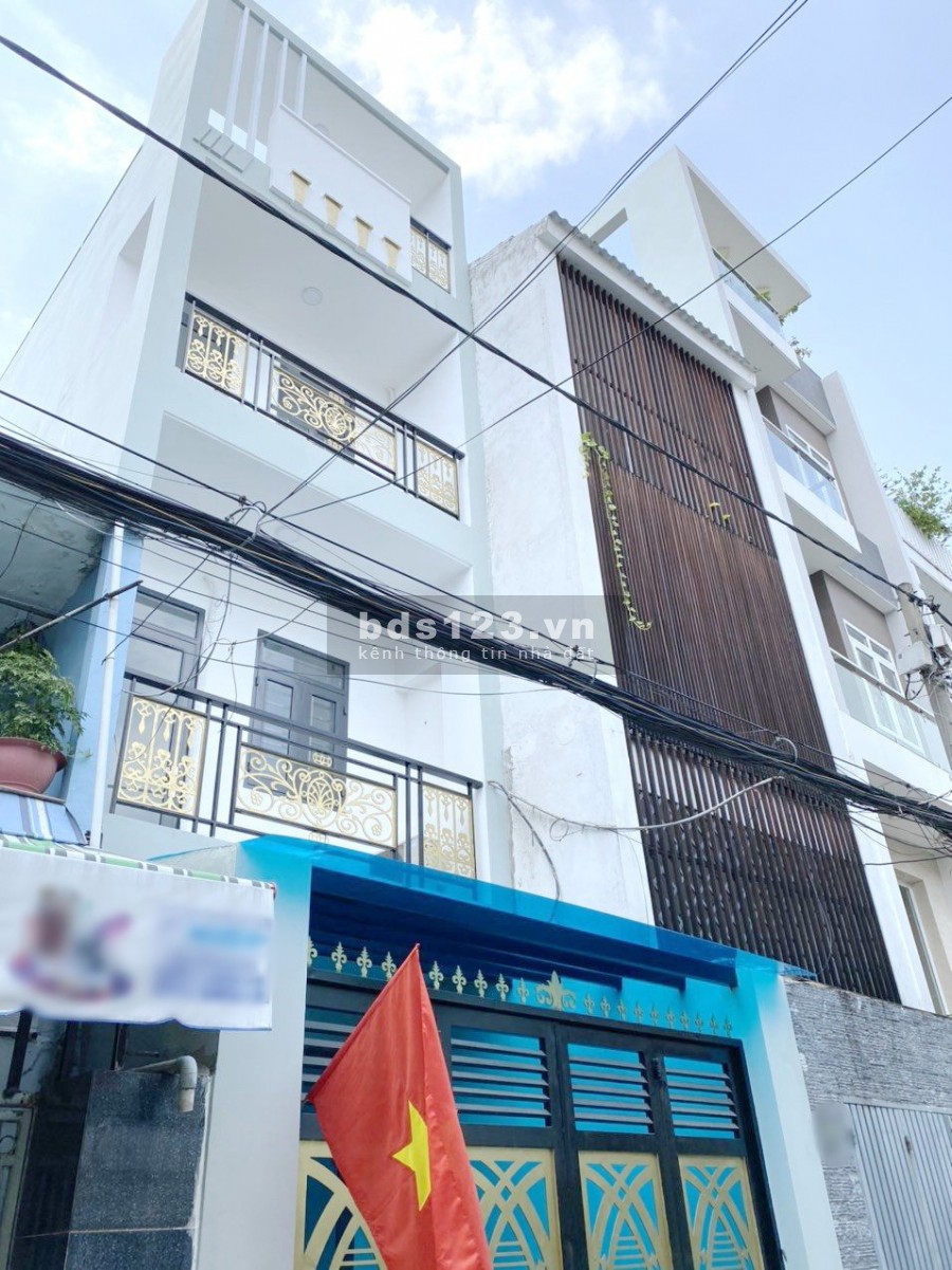 Nhà mới, đẹp (63m2/2lầu/4pn) hẻm ôtô Dương Bá Trạc P1 Q8