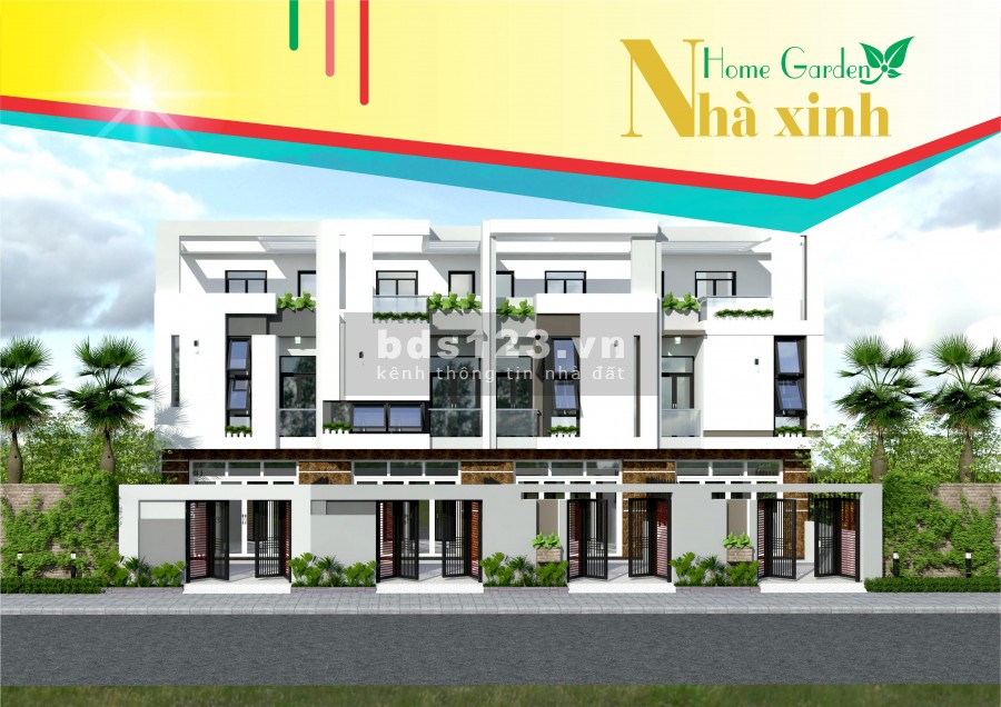 Cơ hội sở hữu nhà phố 1 trệt 2 lầu trả góp chỉ từ 10tr/ tháng