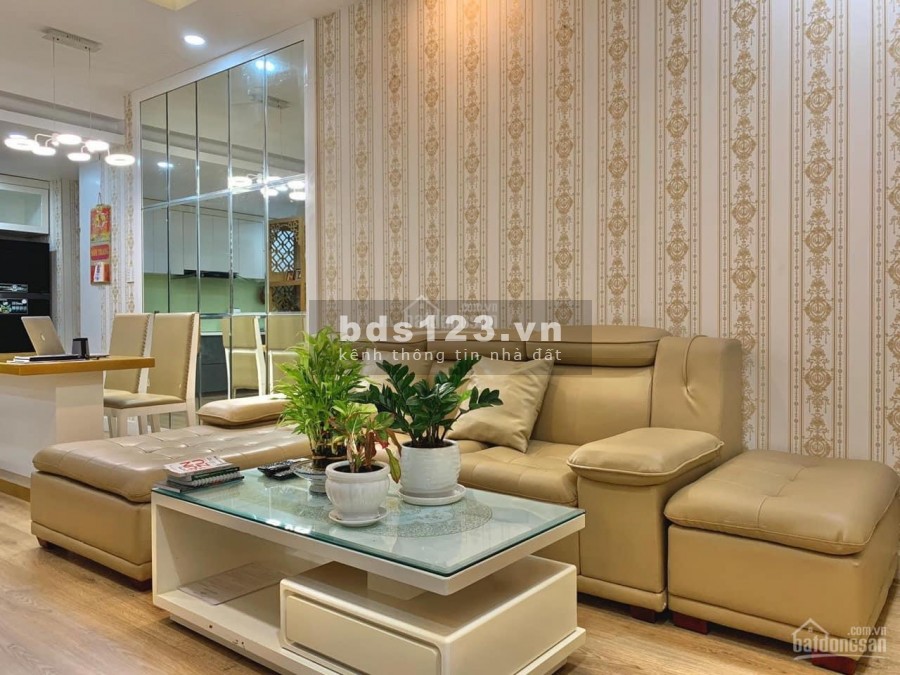 Cần cho thuê căn hộ rộng 68m2, 2 PN, tầng cao, thông thoáng, cc Golden Mansion, giá 14 triệu/tháng