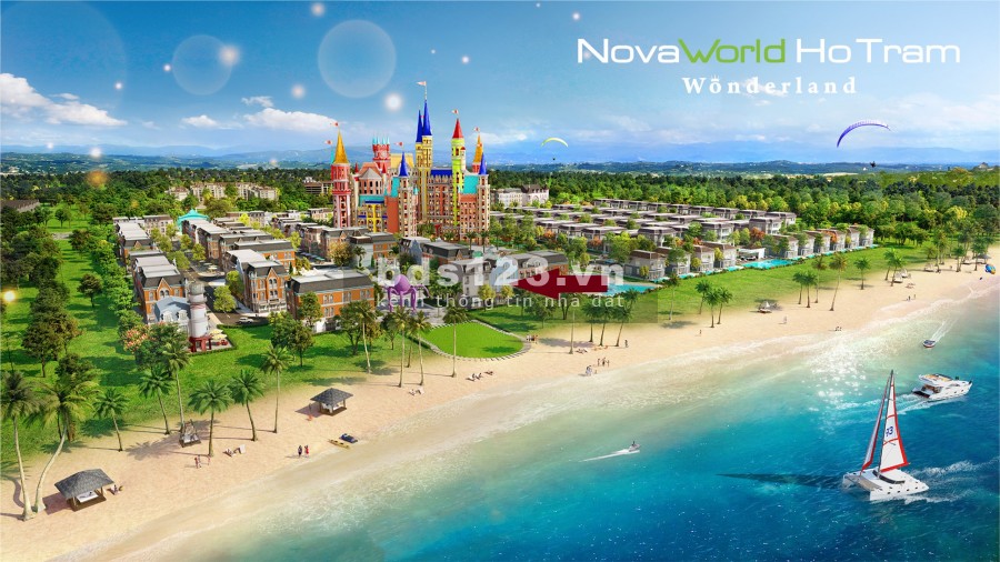 Duy nhất 1 căn shophouse mặt tiền biển dự án Wonderland - Novaworld Hồ Tràm