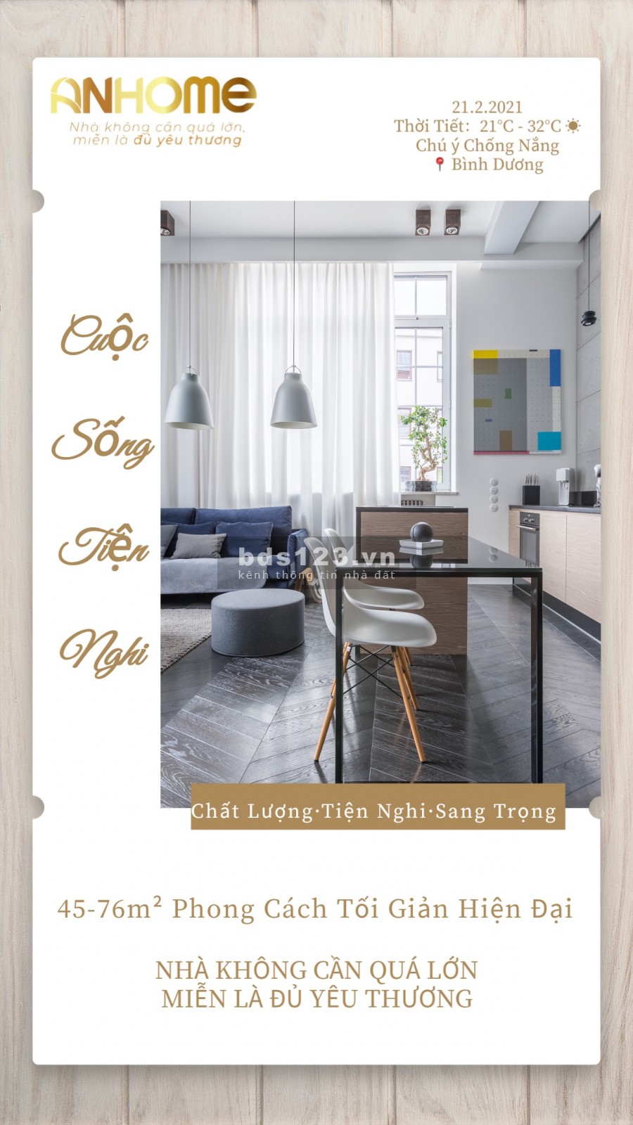 Căn Hộ Cho Kỹ Sư LK VSIP, 61m2 Góp tháng 1%, Giảm 65TR